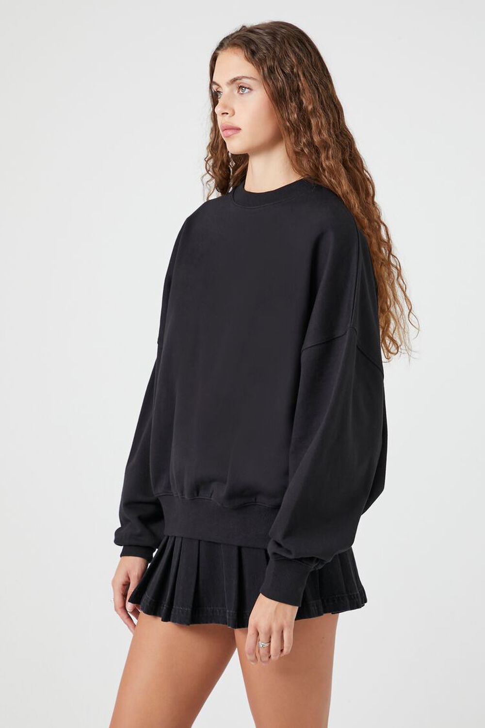 Oversized French Terry Pullover